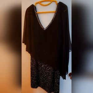 Plus size Beaded Dress, semi-formal